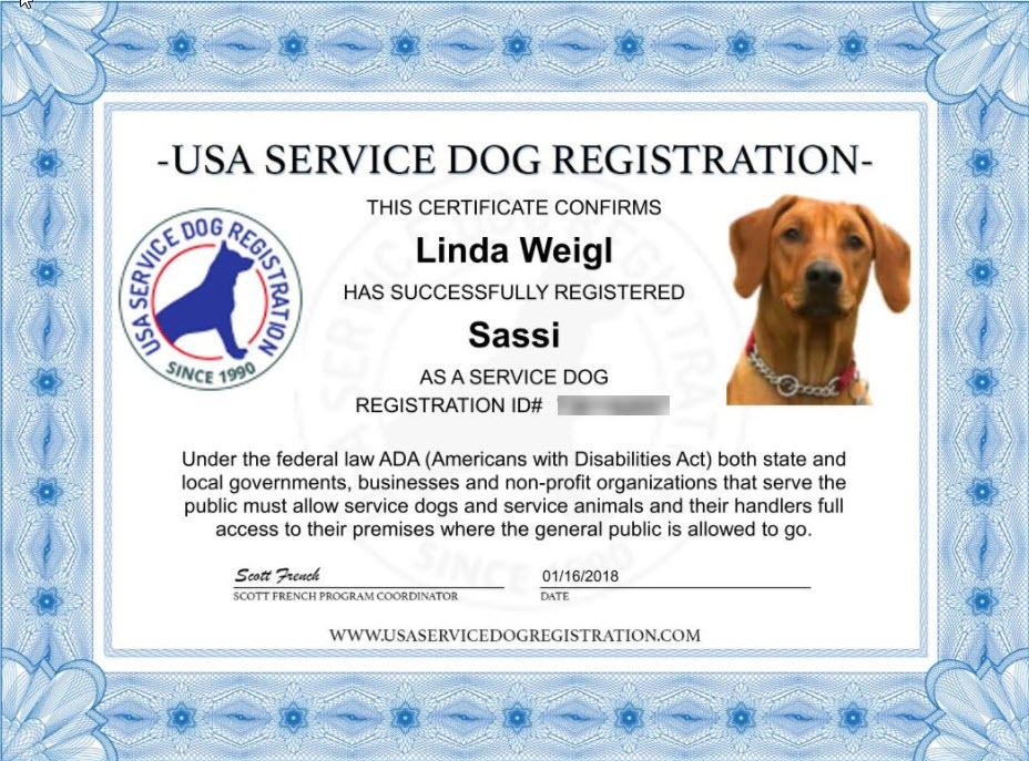 Service Dog Basic Registration Package - Image 3